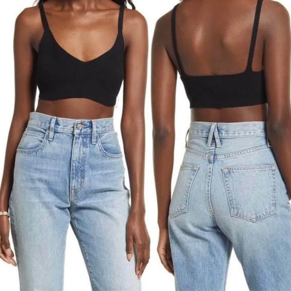 Open Edit Knit Bralette🖤